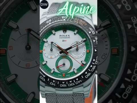 Buy DiW Rolex Daytona ALPINE CarboQuartz Online | WORLDTIMER