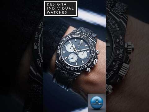 Rolex DiW Daytona CarboQuartz GHOST RACER - 極速賽道風尚：DiW 勞力士 地通拿 幽靈版 | WORLDTIMER