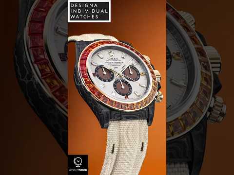 UNIQUE DiW Rolex Rainbow Daytona "DESERT EAGLE RAINBOW" 劳力士DiW 迪通拿彩虹圈 | WORLDTIMER