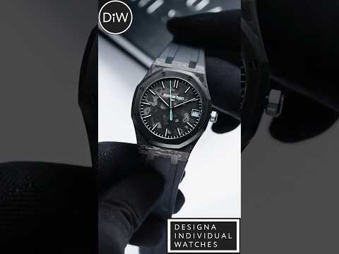 NTPT Carbon Royal Oak 15500ST DiW VOIDLINE AQUA 愛彼 皇家橡樹 15500ST | WORLDTIMER