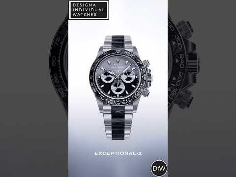NTPT Carbon Fiber & Titanium Rolex Daytona DiW EXCEPTIONAL-2 鈦金屬+碳纖維 勞力士DiW 地通拿 | WORLDTIMER