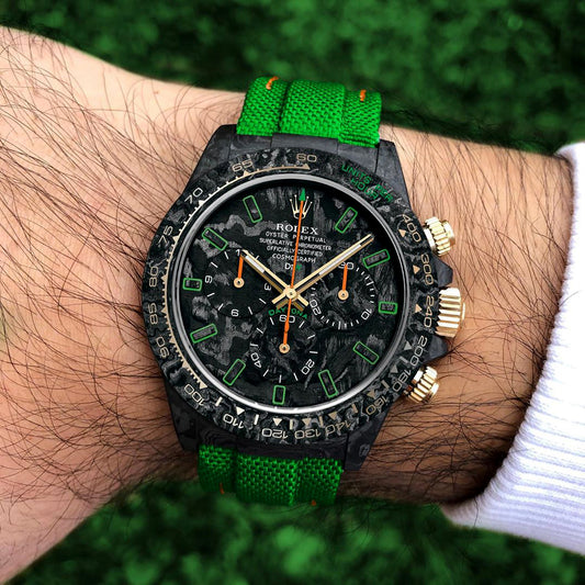DiW ALL CARBON LIME Rolex Daytona 勞力士地通拿 碳纖維 | WORLDTIMER 