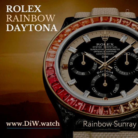 Rolex DiW Daytona RAINBOW SUNRAY 勞力士 地通拿 DiW | WORLDTIMER