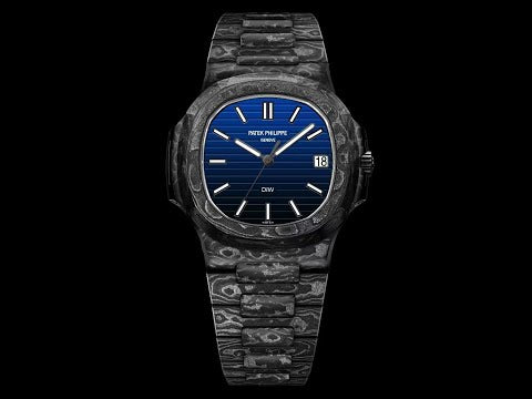 Patek Philippe DiW 百達翡麗 Carbon Nautilus 5711/1A BLUE GRAIL Watch | WORLDTIMER