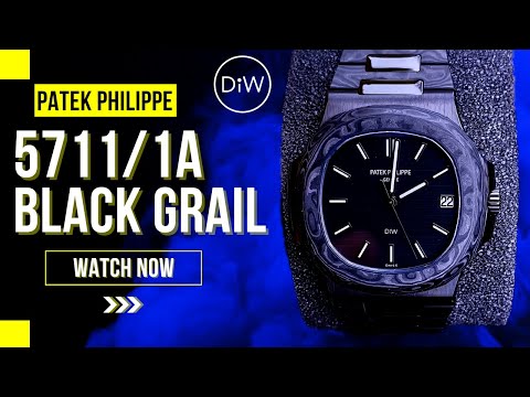 Patek Philippe DiW 百達翡麗 Carbon Nautilus 5711/1A BLACK GRAIL ROSE GOLD Watch | WORLDTIMER