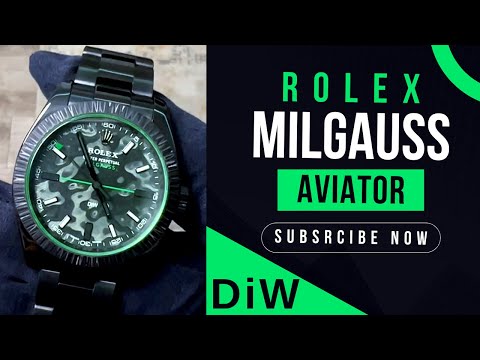 勞力士 DiW MILGAUSS AVIATOR Gaussian 手錶 | WORLDTIMER