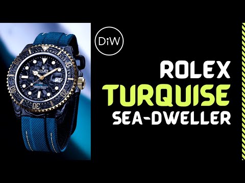 NTPT Carbon Rolex DiW Sea Dweller TURQUISE 勞力士 海使型 | WORLDTIMER